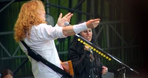 Megadeth au cantat in Italia alaturi de Cristina Scabbia (video)
