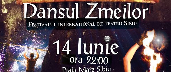 Dansul zmeilor, un spectacol inedit in premiera la Festivalul International de Teatru de la Sibiu 2013