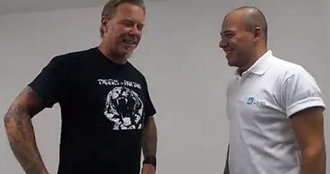 James Hetfield, interviu cu cel mai mare fan Metallica (video)