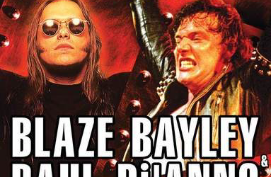 Paul Di'Anno si Blaze Bayley (ex-Iron Maiden) - Iron Maiden (filmari live)