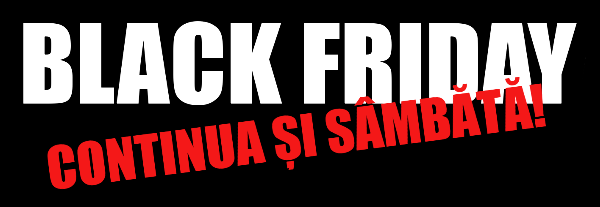 Oferta Black Friday la mcmusic.ro continua si sambata!