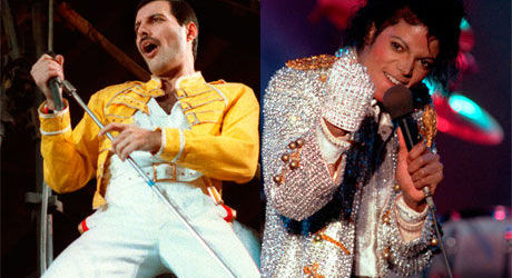 Duetul Freddie & Michael Jackson, pe 