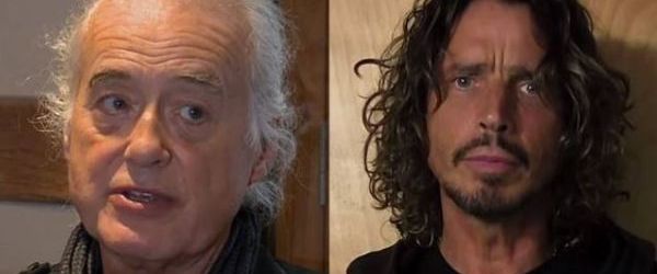 O seara cu Jimmy Page si Chris Cornell