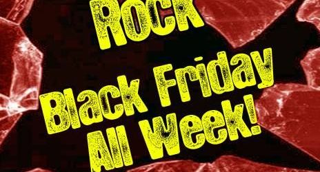Black Friday All Week pentru toti rockerii din Romania
