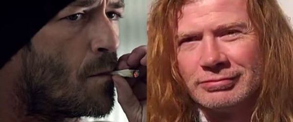 Dave Mustaine, sursa de inspiratie pentru actori