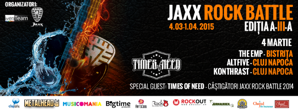 Start la Jaxx Rock Battle pentru marele premiu de 1000 de Euro