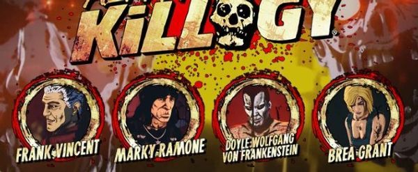 Marky Ramone (Ramones) si Doyle Wolfgang Von Frankenstein (Misfits) eroi intr-un film animat cu zombie - video