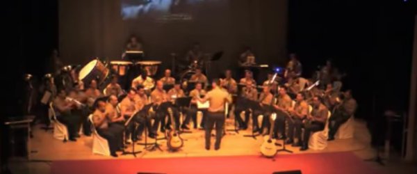 Orchestra armatei din Brazilia au facut un cover dupa 'Smoking Snakes' a celor de la Sabaton