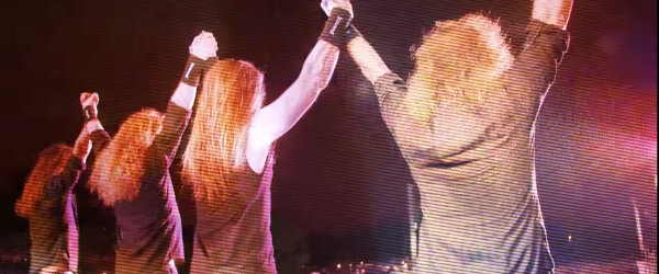 Megadeth a sustinut primul concert cu Adler si Loureiro - video