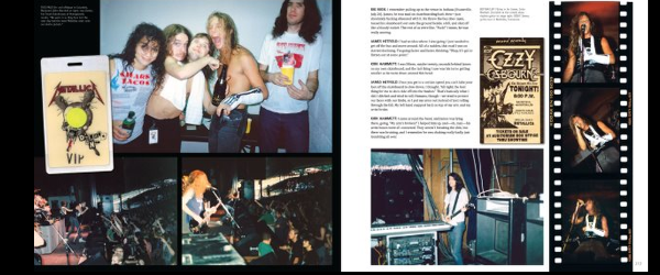 Avem primele imagini din cartea 'Metallica: Back To The Front'
