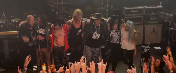 Guns n' Roses au lansat un video recap oficial al concertului de pe 1 Aprilie