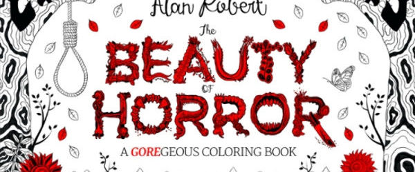 Alan Robert a lansat prima carte horror de colorat