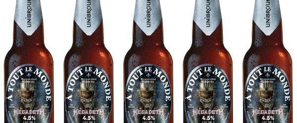 Dave Mustaine isi lanseaza de ziua lui propria marca de bere, 'A Tout Le Monde'