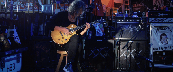 Kirk Hammett considera ca a fost trimis pe pamant pentru a canta la chitara
