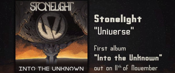 Stonelight lanseaza azi al treilea single de pe noul album. Asculta piesa 'Universe'