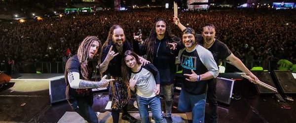 Korn au cantat cu Robert si Tye Trujillo in Lima