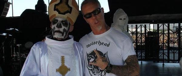 James Hetfield a fost vazut in public la un concert Ghost