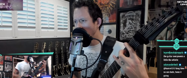 Matt Heafy de la Trivium a facut un cover dupa 'Hammer Smashed Face'