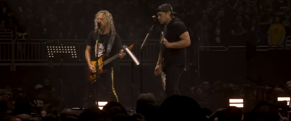 Trujillo si Hammett au cantat o piesa Pink Floyd