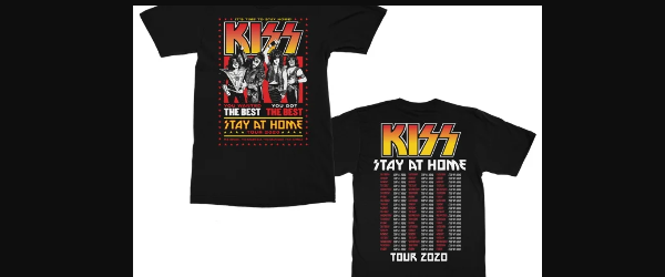 KISS vinde tricouri pentru a sprijinii personalul din industria concertelor