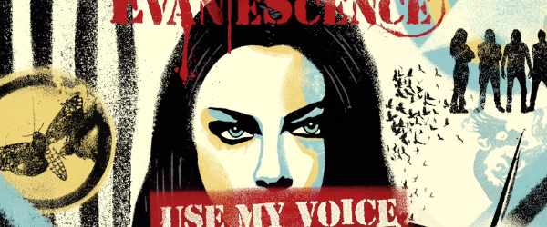 Evanescence a colaborat cu mai multi artisti pentru cel mai recent single, 'Use My Voice'