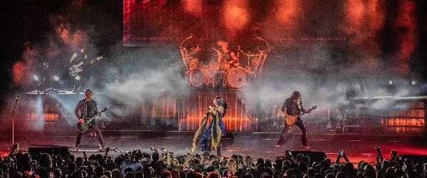 Poze de la concertul Evanescence