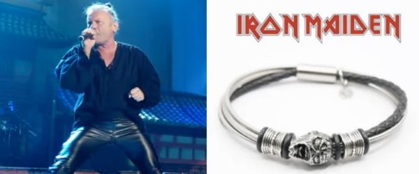 Iron Maiden au lansat bijuterii realizate din corzile de chitara folosite de membrii trupei