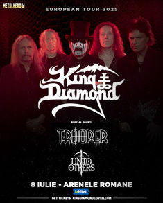 King Diamond la Arenele Romane: Program si reguli de acces