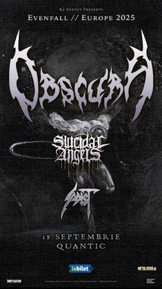 Obscura, Suicidal Angels si Sadist in Quantic