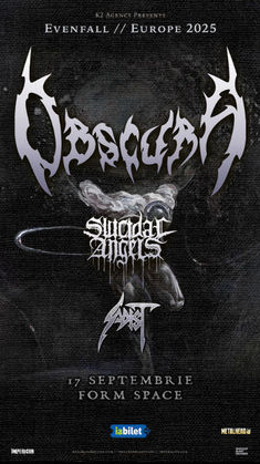 Obscura, Suicidal Angels si Sadist la FORM Space