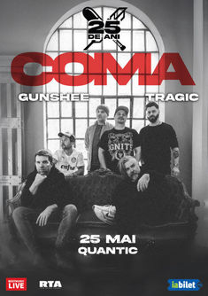 COMA la Quantic pe 25 mai: Program si reguli de acces