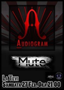 Audiogram si Mute concerteaza in Cluj Napoca