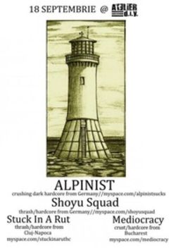 Concert Alpinist in Club Atelier din Timisoara