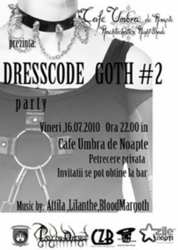 Party Dresscode Goth 2 in Cluj