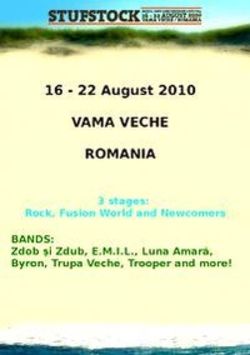 Stufstock 2010 in luna august in Vama Veche