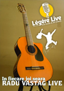 Concert Radu Vastag live in Legere Club din Bucuresti