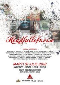 Headfullofnoise, rockoteca marti in Logik Club Bucuresti