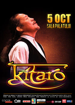 Kitaro: concert pentru prima data in Romania, pe 2 martie, la Sala Palatului