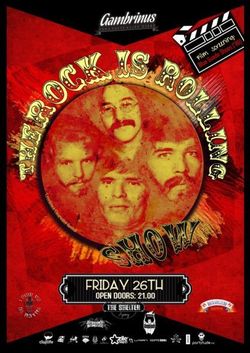 The Rock Is Rolling Show la Gambrinus Pub pe 26 aprilie