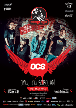 Concert Omul cu Sobolani la Doors Club pe 10 martie