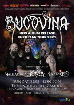 Bucovina Album release show - LONDON pe 21 februarie 2021