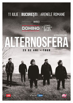 Alternosfera - 25 de ani - Show Aniversar pe 11 Iulie la Arenele Romane