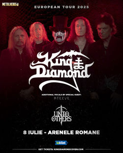 King Diamond, Unto Others si Myrkur (special guest) la Arenele Romane