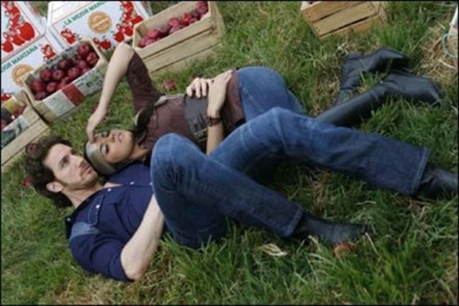 Poze Maite Perroni si Eugenio Siller, filmari telenovela Mi Pecado - Mi Pecado, Maite Perroni si Eugenio Siller