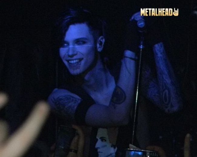 Poze Black Veil Brides pictures - Andy Biersack 2012