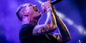 Poze de la concetul Corey Taylor de la Arenele Romane
