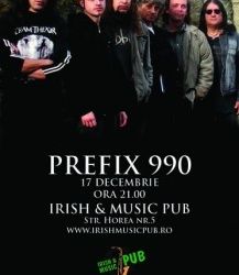 Concert Prefix 990 in Irish Music Pub din Cluj Napoca