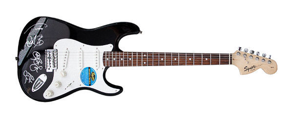 Ciuc Premium ofera un Fender Strat semnat JON BON JOVI